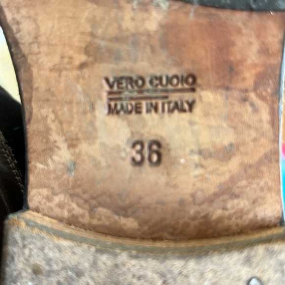 Lovely Italian made ankle boots, real leather, size 36 - Picture 5 of 6